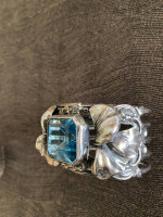 Topaz Bracelet Broach set
