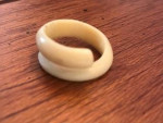 Bone Ring, Size 6 1/2