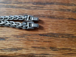 Matching sterling necklace and bracelet
