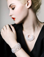 3D printed Jewelry Earrings Necklace Pendant
