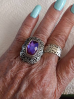 Bali Volcanic Quartz Ring