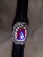 Bali Volcanic Quartz Ring