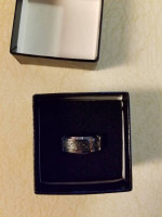 tungsten dragon knot ring