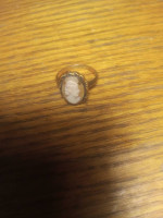 14 karot Gold 1950s Cameo Ring