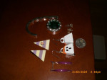 Various pierced earrings jewelry
