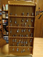 #292... souvenir spoon rack
