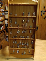 #292... souvenir spoon rack