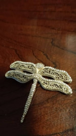 Dragon fly brooch