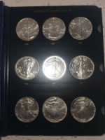 Complete set American Silver Eagle (36)