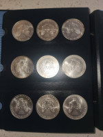 Complete set American Silver Eagle (36)