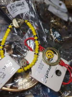Assorted Jewelry Bracelets. Earrings, Key Chains Rings NEW