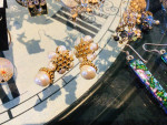 26+ Pairs of Pierced Earrings, Cleaned and w/backs