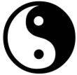 100 Wholesale / bulk necklaces - Ying Yang ! New !