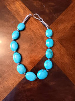 "Faux" Turquoise Necklace