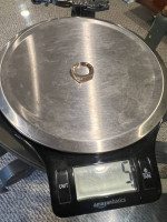 Mens engagement ring .35ct real diamonds 14k Rose gold size 7