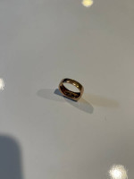 Mens engagement ring .35ct real diamonds 14k Rose gold size 7