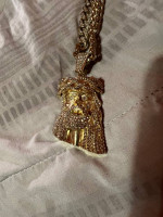 Chain with jesus piece