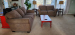 Sofa and loveseat