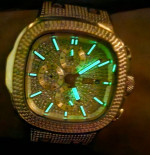JBW Heist 20 diamonds and plated in 18k gold
