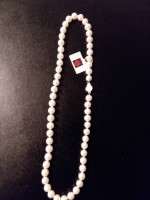 Pearl Necklace 8mm, 18in Strand