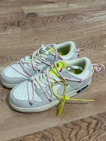Nike Dunk Low x Off white Lot. Size 6,5-7