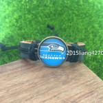SEATTLE SEAHAWKS (SUPER HAWK Design) Leather Bracelet *** NEW ***
