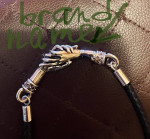 Sergio Bustamante Silver Holding Hands Necklace