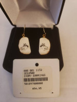 Ivory Huskey Earrings