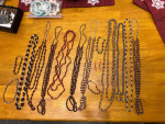 Native American Navajo Made Ghost Bead Necklaces And Bracelets