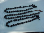 Kukui Nut Ribbon Tied Necklaces