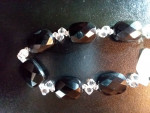 Onyx + Swarovski Necklace