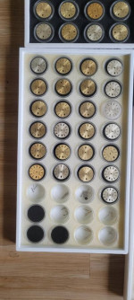 large lot of Genuine Rolex dials.all mint