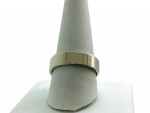 14K White Gold Band Style Ring - Size 10 - 9.0g