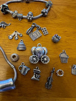 Pandora Bracelet And Charms