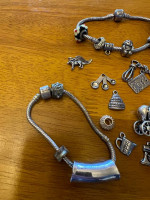 Pandora Bracelet And Charms