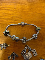 Pandora Bracelet And Charms