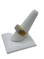 10K Yellow Gold Gentleman's Diamond Ring- 1.15 CTW 6.3 Gr/ Size 10
