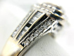 *READ* 14K W/G Diamond Engagement Ring - 1.71TCW - Size 10 - 11.8g