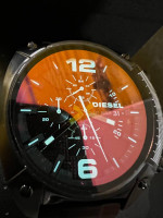 mens big face Diesel Watch with box