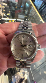 ROLEX DATEJUST 16234 MENS 36MM STAINLESS