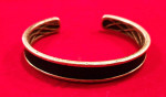 Designer John Varvatos limited Edition Silver/Leather Bracelet- NEW!