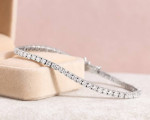 5 carat moissanite tennis bracelet