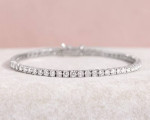 5 carat moissanite tennis bracelet