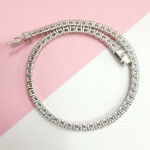 5 carat moissanite tennis bracelet