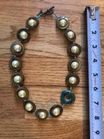 Faux Large Pearl Necklace