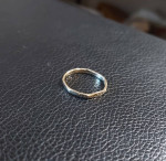 14k gold ring / Anillo de oro de 14kilates