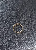 14k gold ring / Anillo de oro de 14kilates