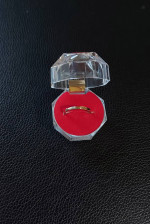 14k gold ring / Anillo de oro de 14kilates
