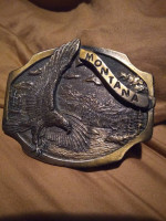 EAGLE ♦ BELT BUCKLE "Montana"