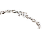 10K White Gold Diamond Tennis Bracelet (Length 8) (Local pick-up only)